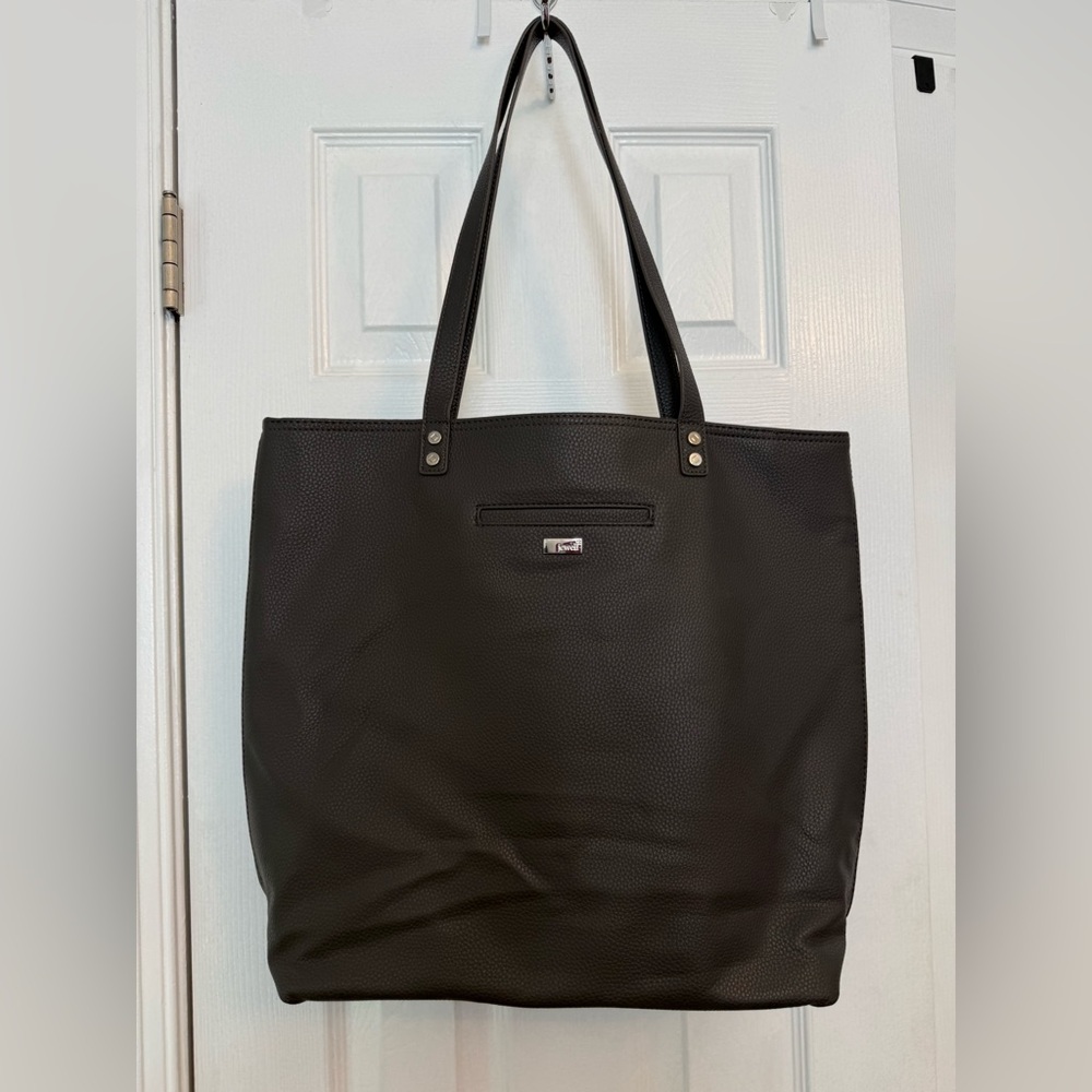 Jewell Dark Grey Tote Bag